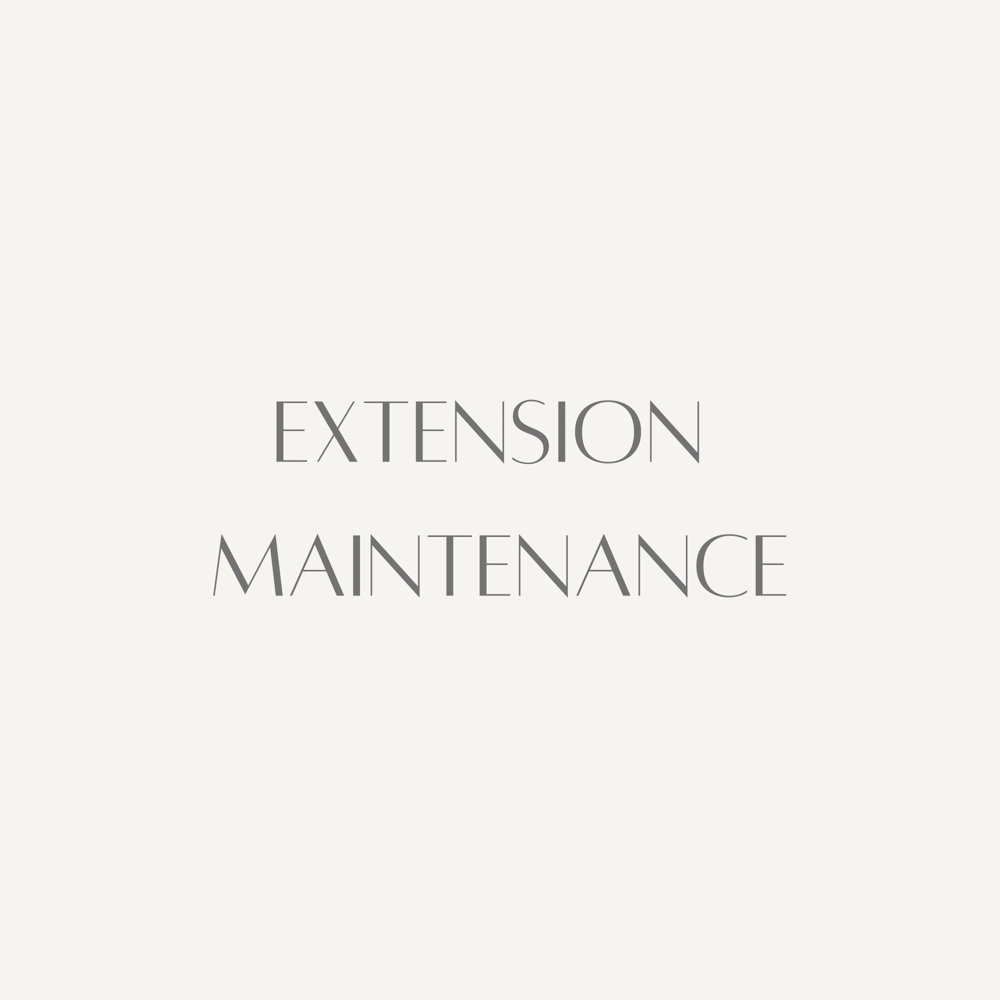 Extension Maintenance Wash+Refresh at The Bleu Soleil in Richmond, TX