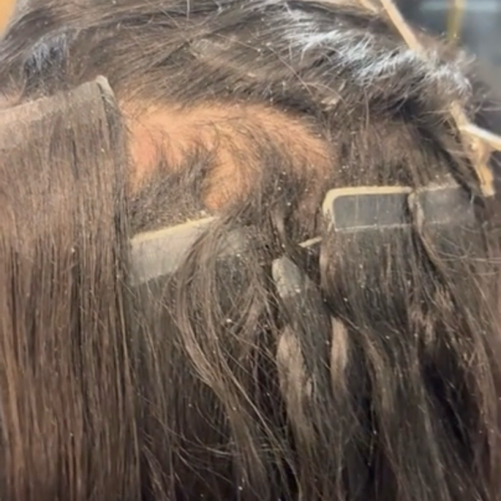 Tape-In Extension Removal at Monica Busch Beauty in Reno, NV