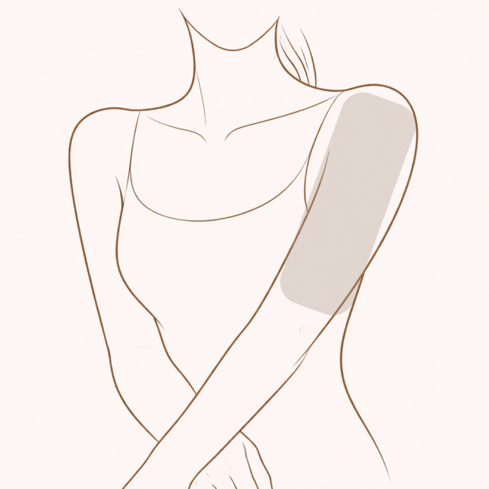 Upper Arms at Bare Society | Wax Lounge in Milton, WA