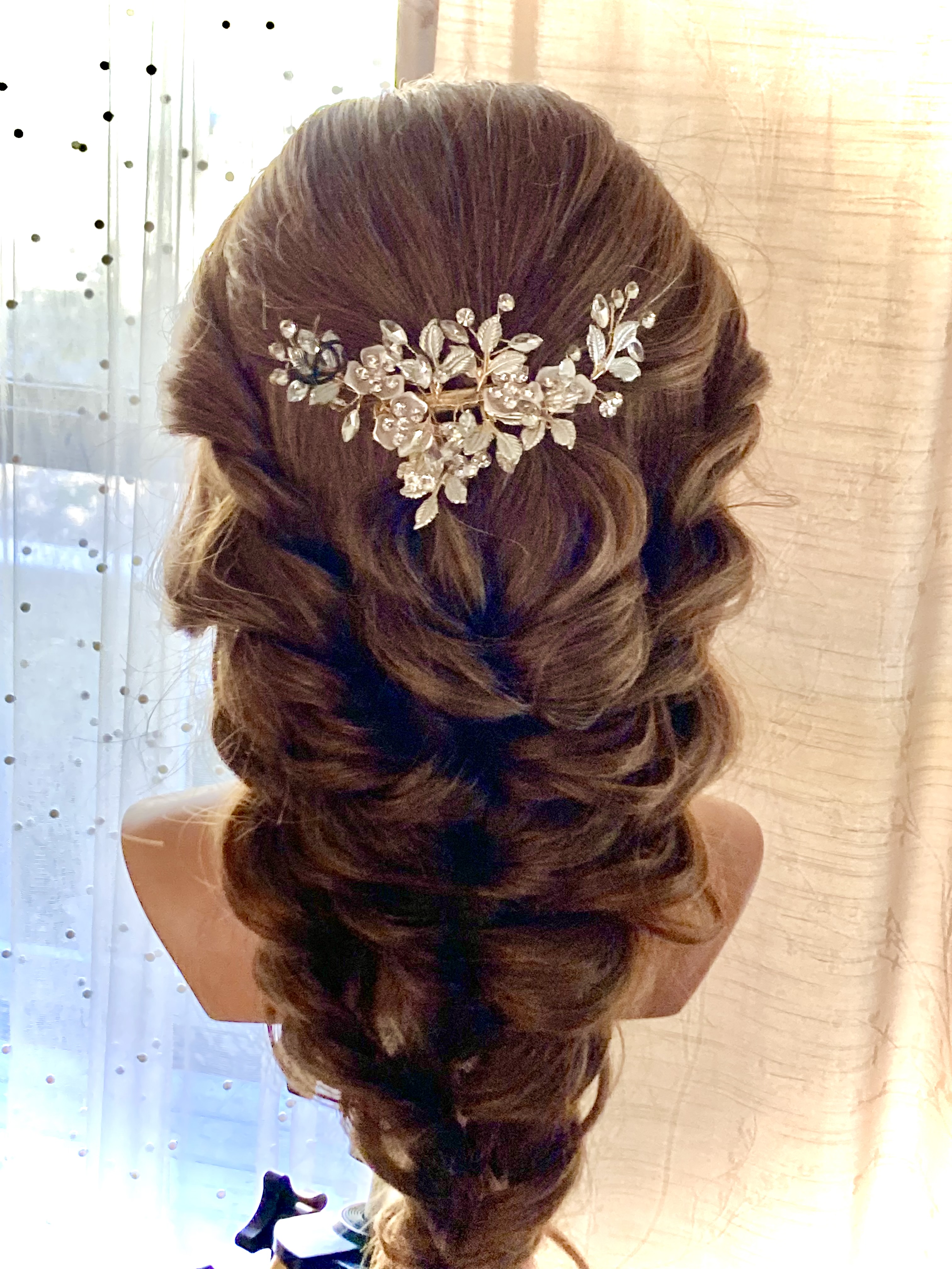 Bridal hair