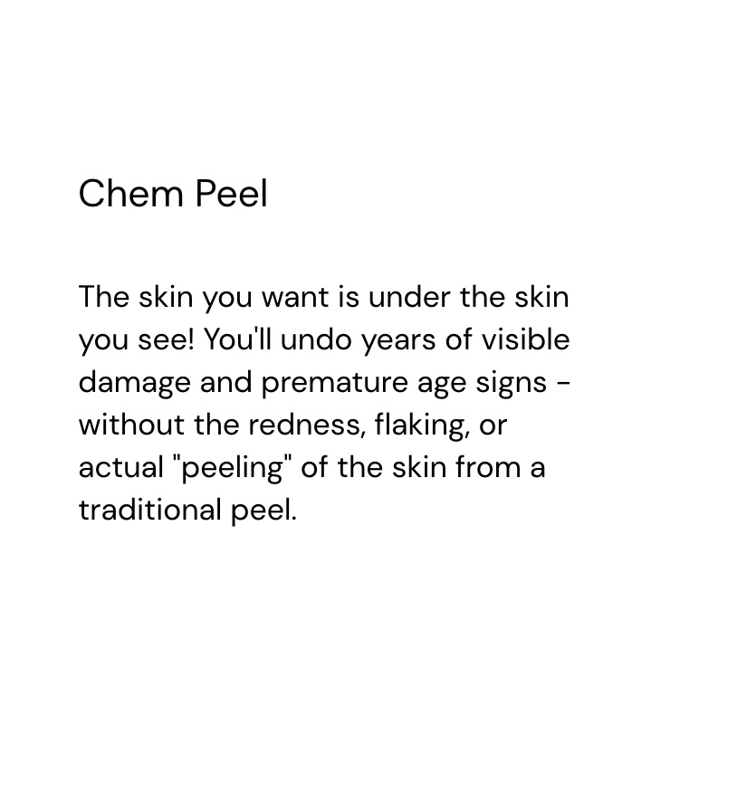 Chem Peel