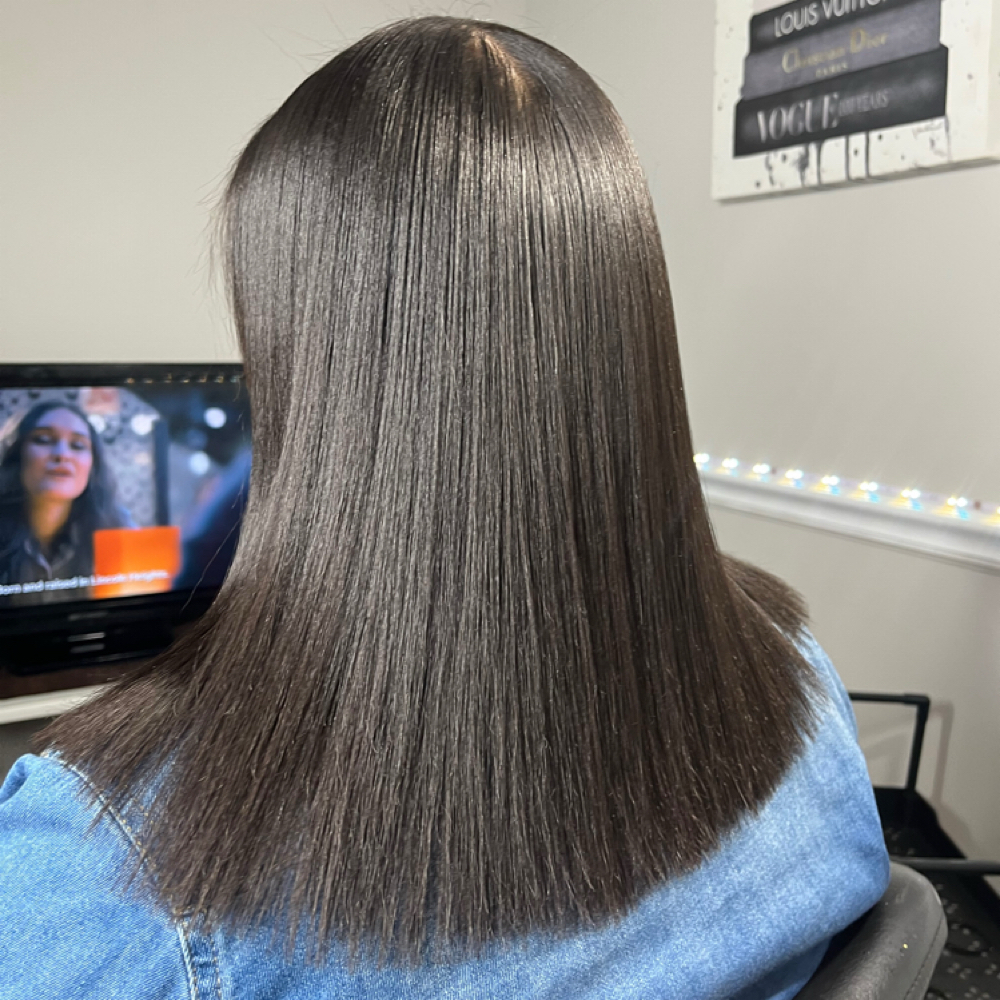 New Client Silk Press at Glamour Beauty Body & Wellness in Mobile, AL