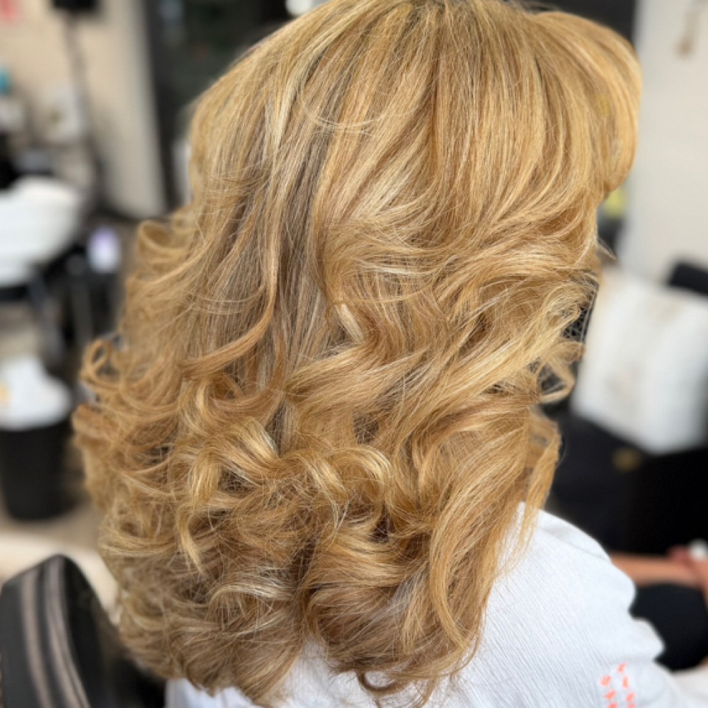 Voluminous Blowout at Bei Capelli by JayMarie in Greece, NY