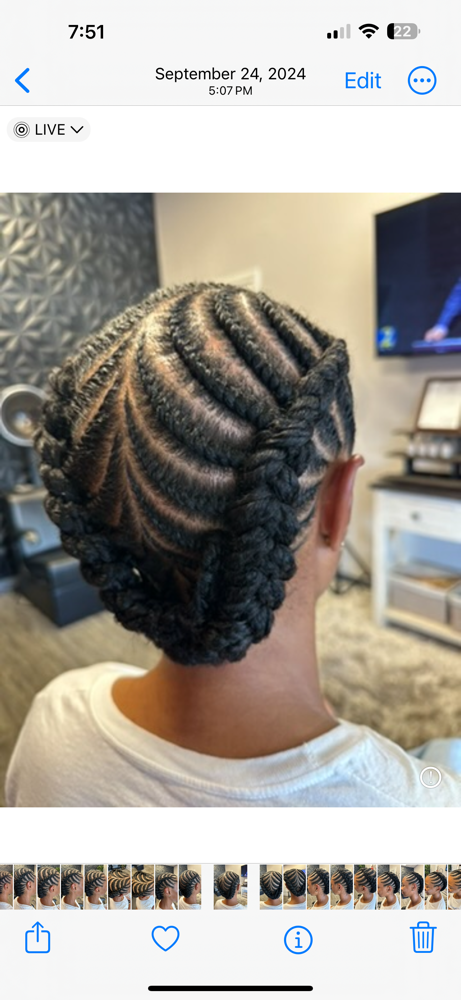Flat Twist Double Braids - 🚫4:30