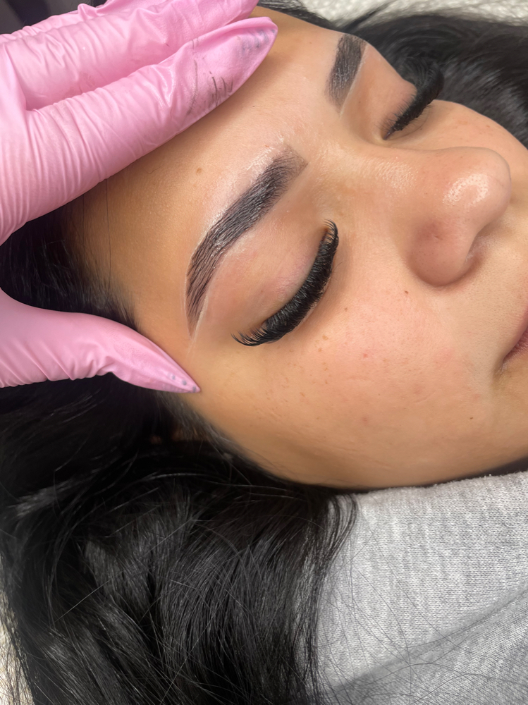 Brow Lamination +Hair Removal+Tint