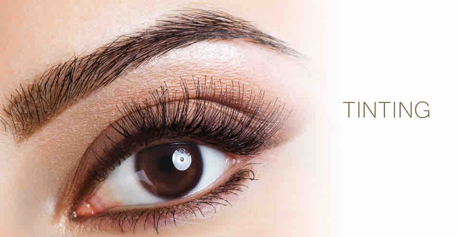 Eyelash/brow Tinting