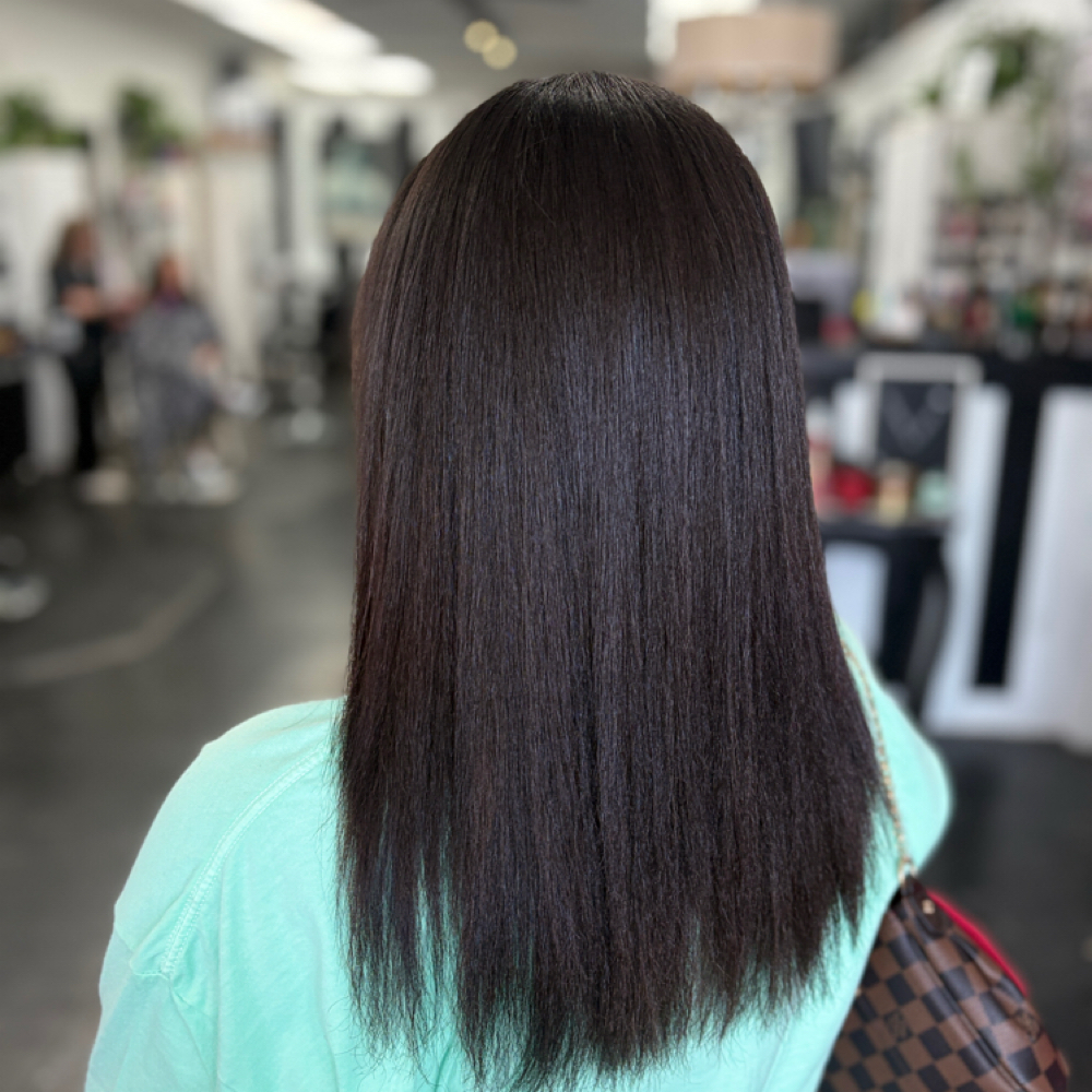 Silk Press (starting Price) at Luxstylesbyjames in Abilene, TX