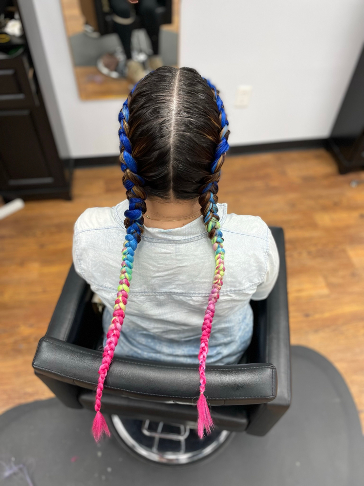 Two Braids w/ Extension