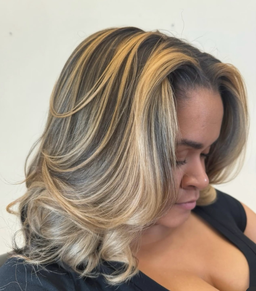 Partial Foil Custom Highlights