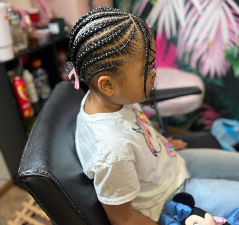 Natural Kids Braids (Ages 6-16y)