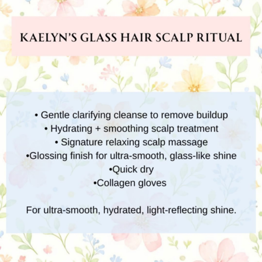 Kaelyn’s Glass Hair Scalp Ritual🫧✨ at The Scalp Bar in Plymouth, MA