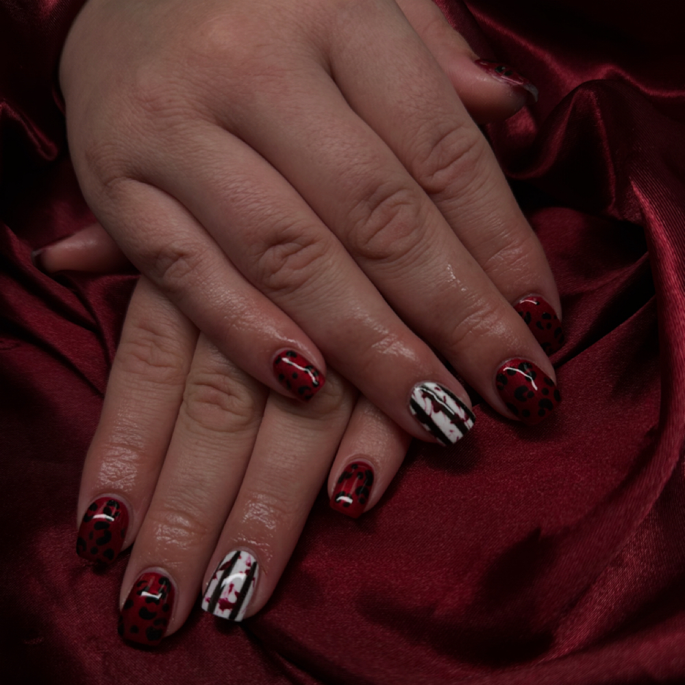 Soph (Nails) at Krybabys Tattoo Studio in Oklahoma City, OK