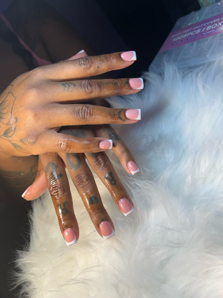 Overlay on Natural Nail at Kreative Klawss in Manning, SC