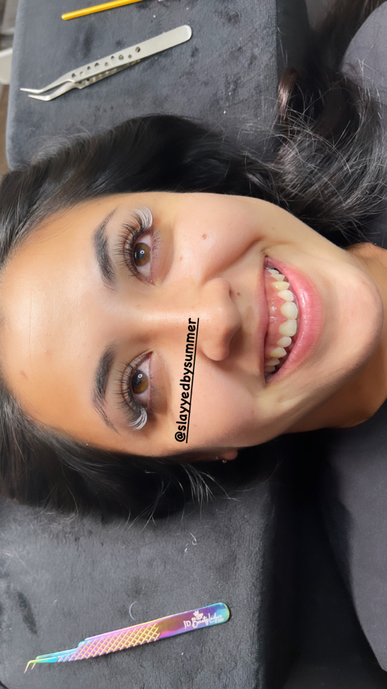 Color/Glitter Lash Extentions