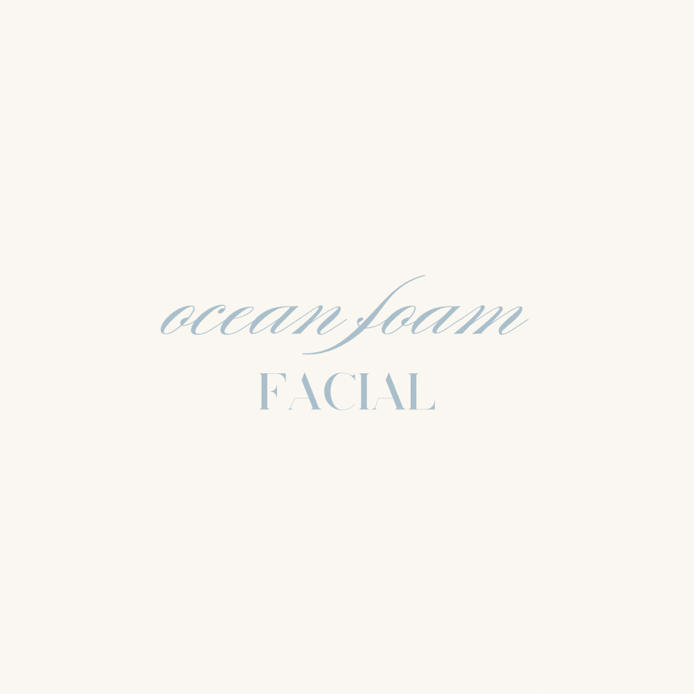 ocean foam facial