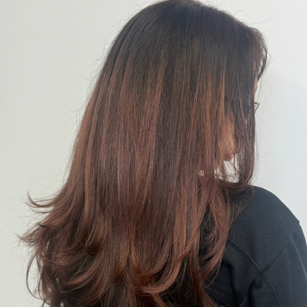 Mom’s Glam Blowout at Salon Bliss.LLC in Highland, IN