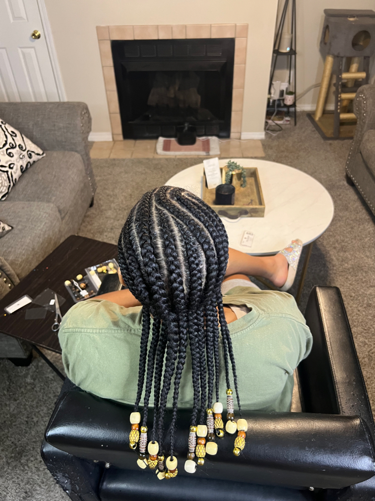Feed In Cornrows