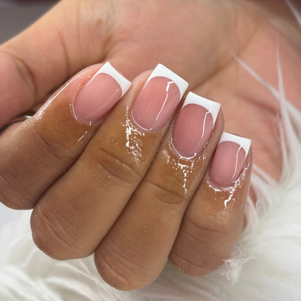 Acrylic Full Set (Medium Design) at Fluttering Nails in Lubbock, TX