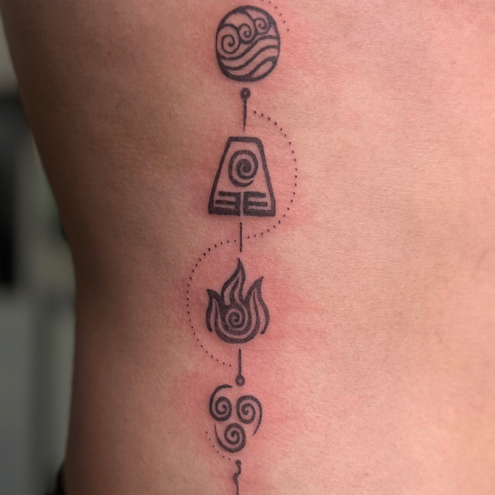 Large Fine-Line Tattoo at ELARA STUDIO in Grand Junction, CO