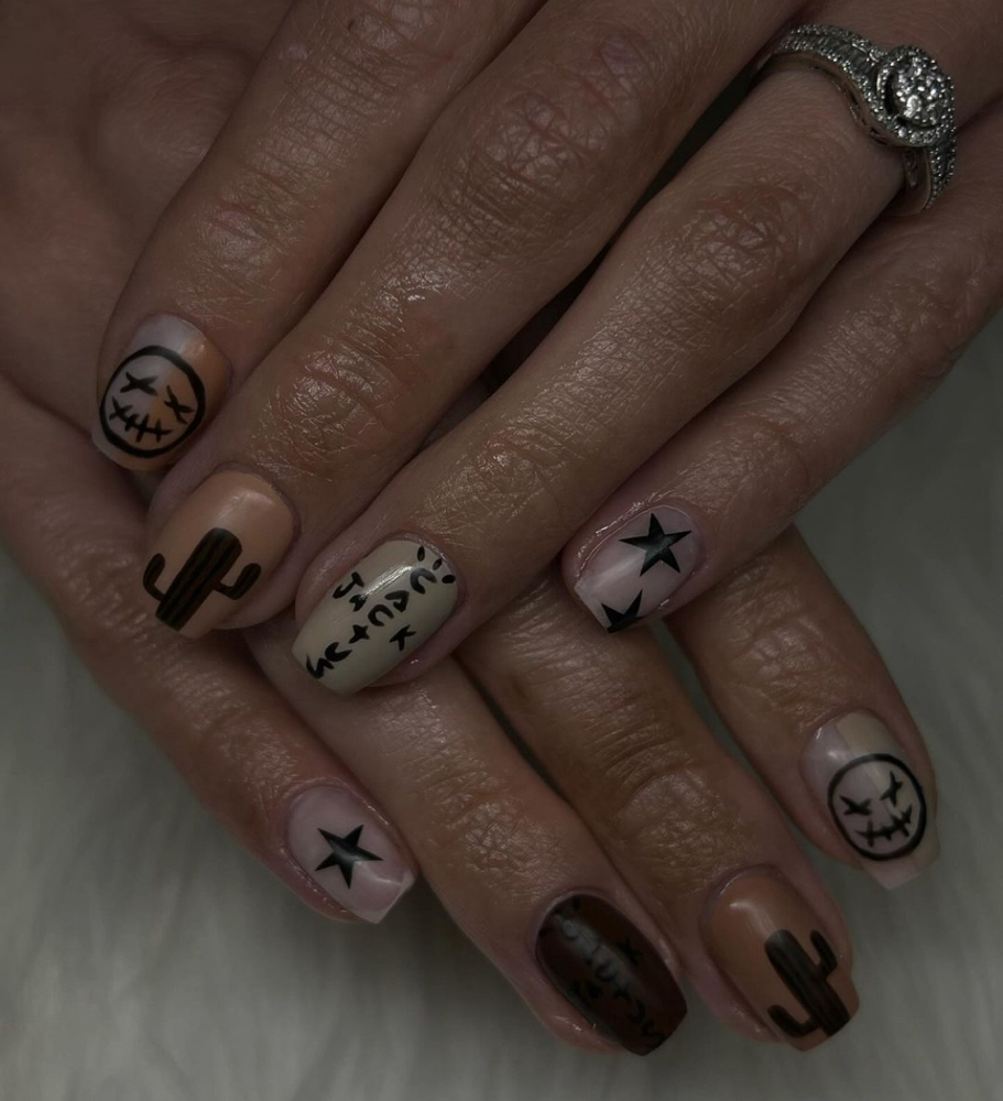 Intricate Nail Art