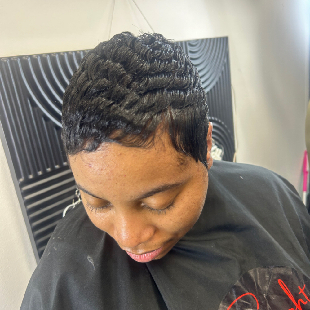 The Big Chop at HairAddiction Boutique in Farmington Hills, MI
