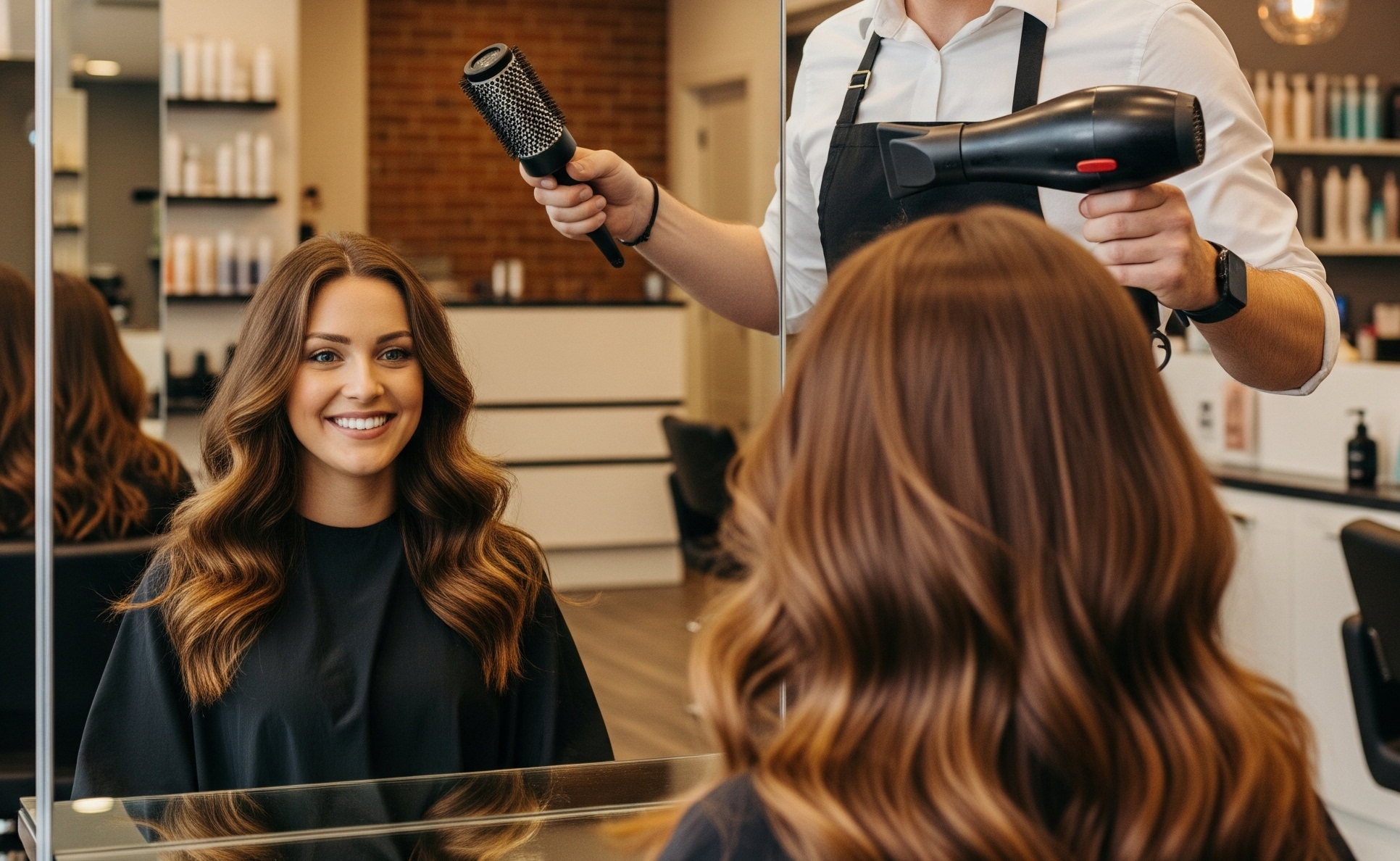 Wash, Blowdry And Style Only