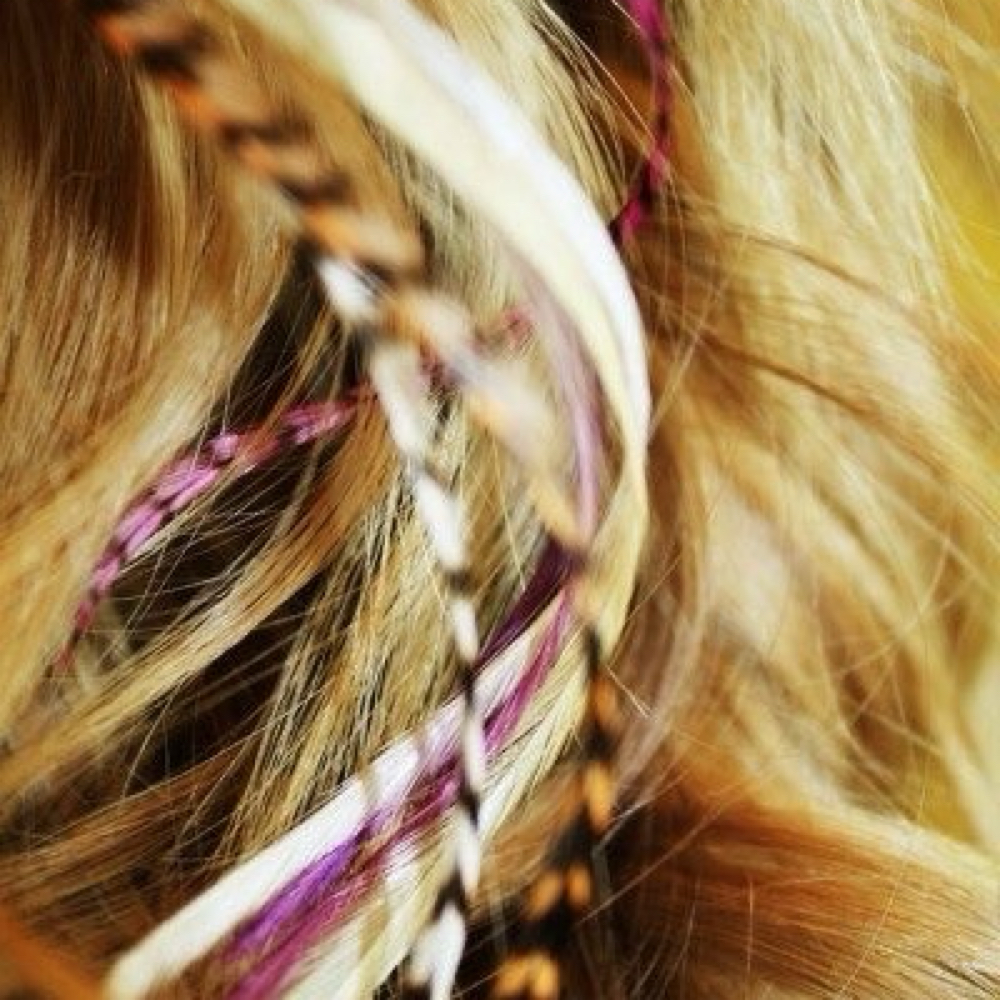 Hair Feathers Add On at Dyes With Des in Staten Island, NY