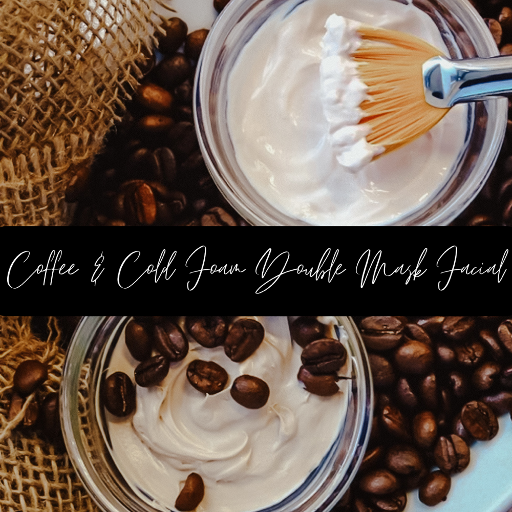 Coffee & Cold Foam Double Mask