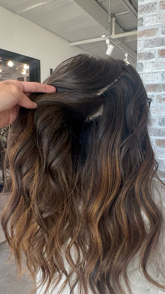 Sewed-In Hair Extension Installation