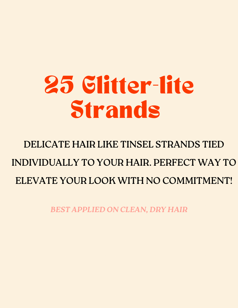 PARTIAL GLITTER-LITE