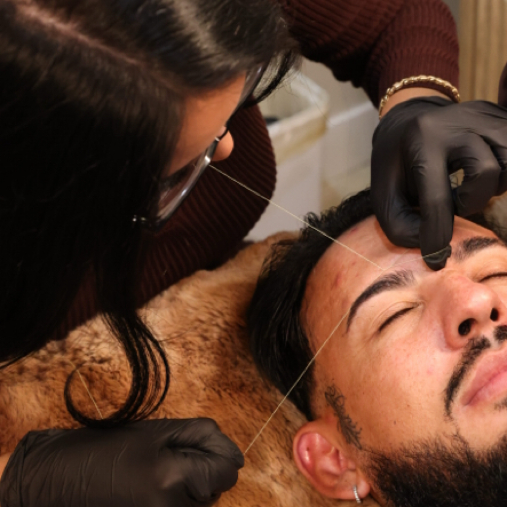 Brow Threading at Nude and Noted in Lakewood, CO