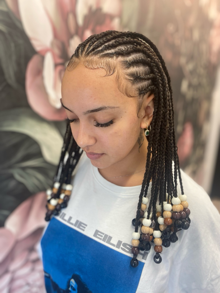 Fulani Braids (half & half)