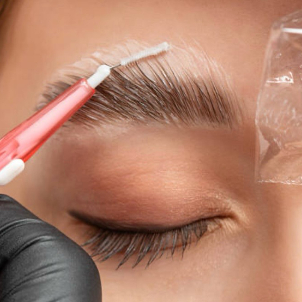 Brow Lamination with Wax at Olivia Esthetics in Longview, TX
