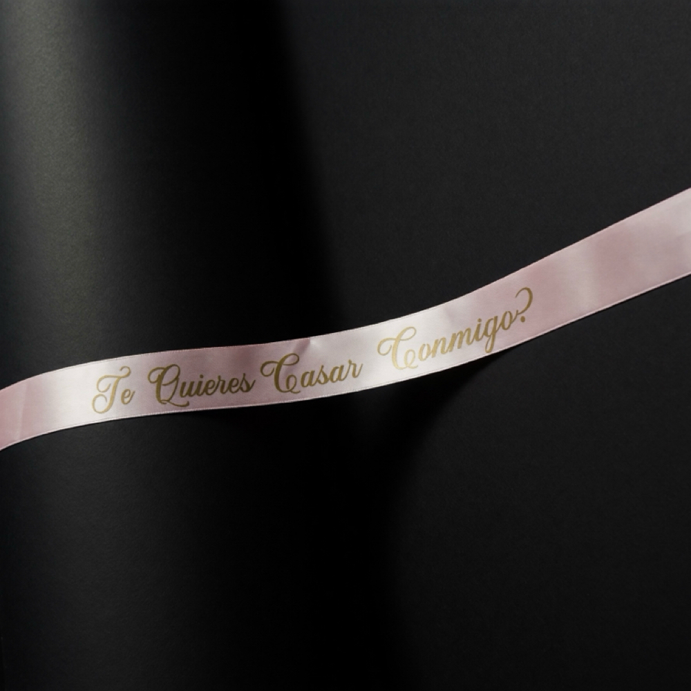 Custom Ribbon at Carpio’s Flower Arrangements in Montclair, CA