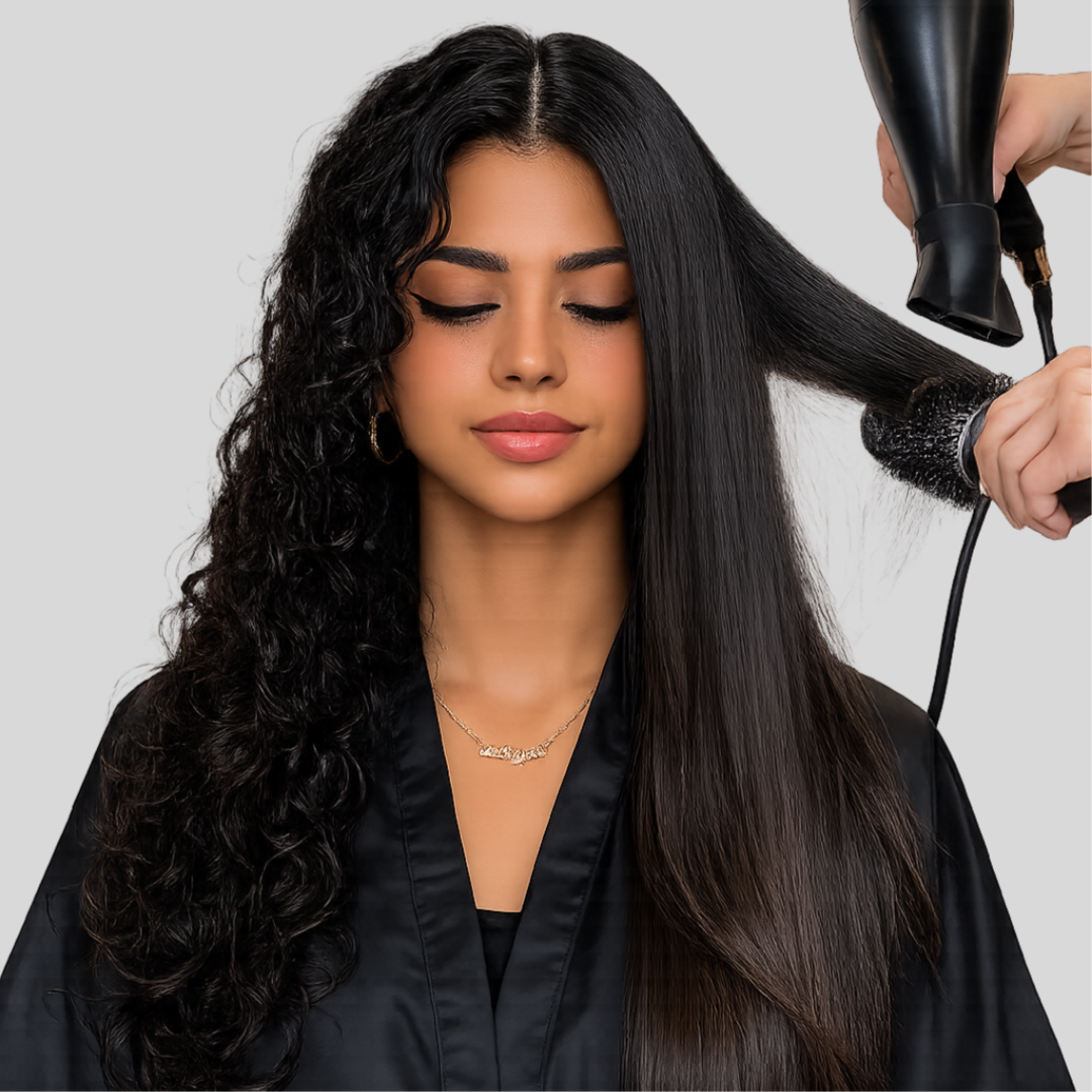 Blowdry + Thermal (Textured Hair) at Rhea Of Beauty in Tampa, FL