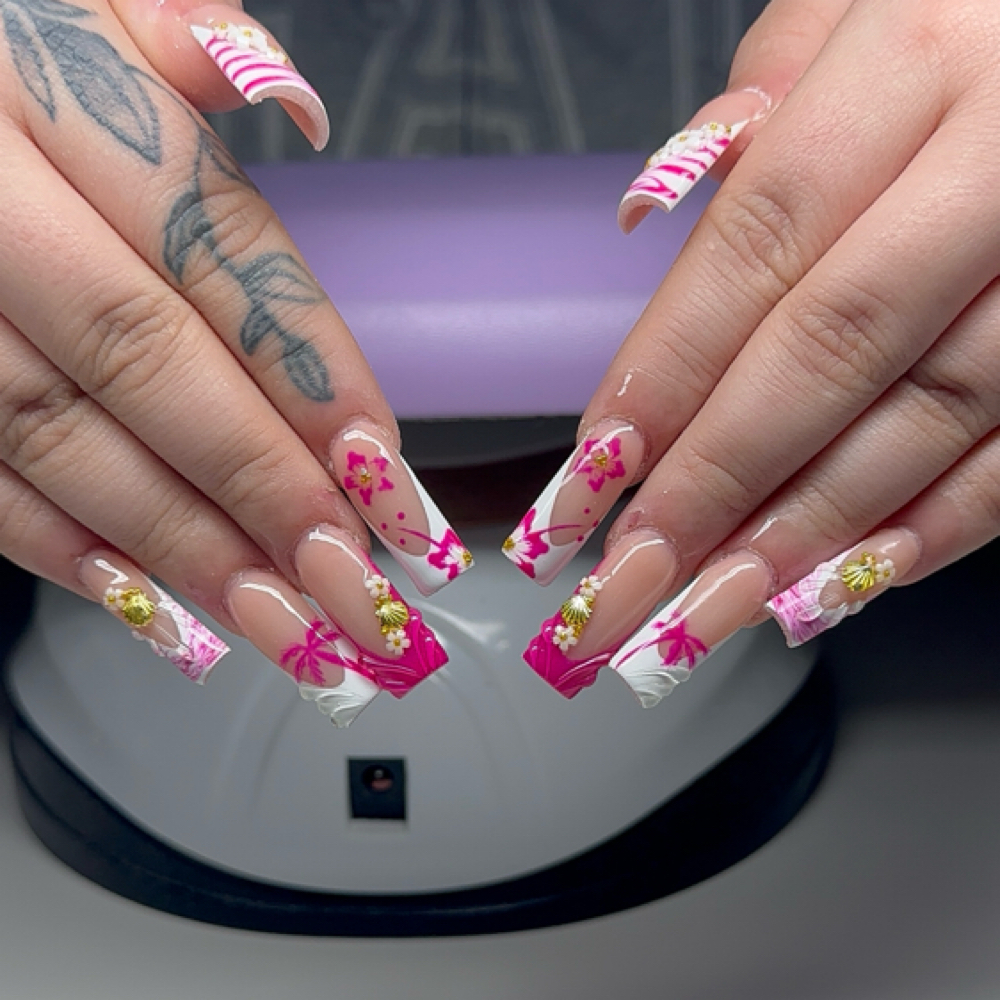 Long Full Set at Paint Beauty Lounge in Oklahoma City, OK