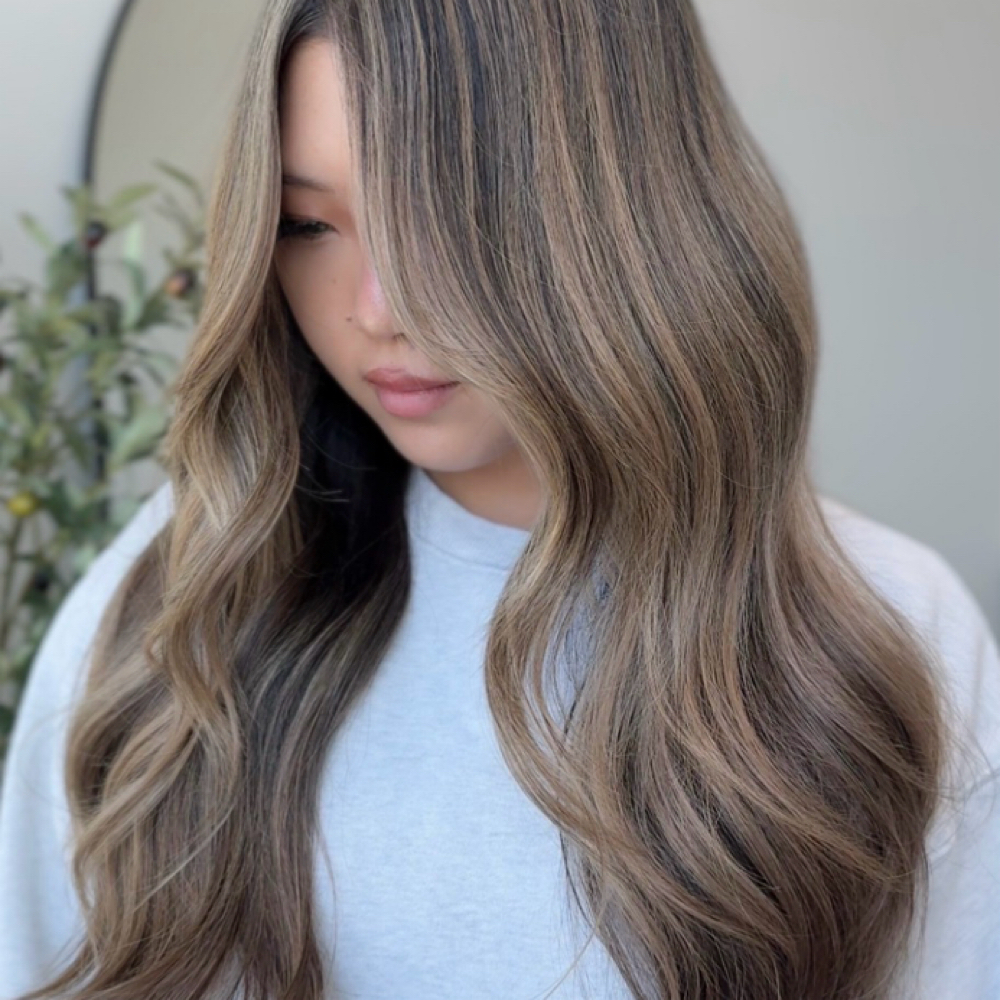 Full Lowlight Service at foiled hair studio in Rochester Hills, MI