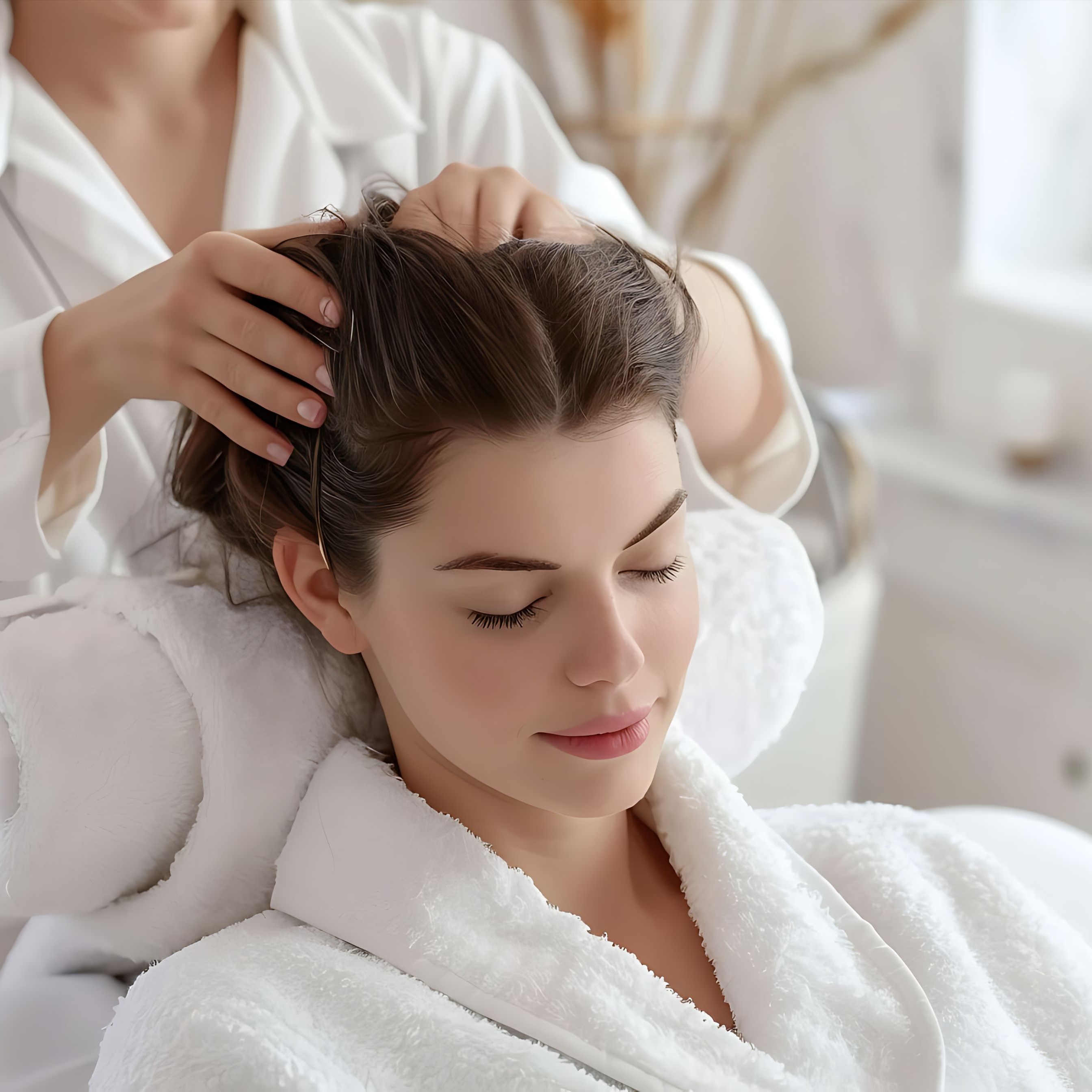Scalp Massage at Snap Medical Wellness in Libertyville, IL