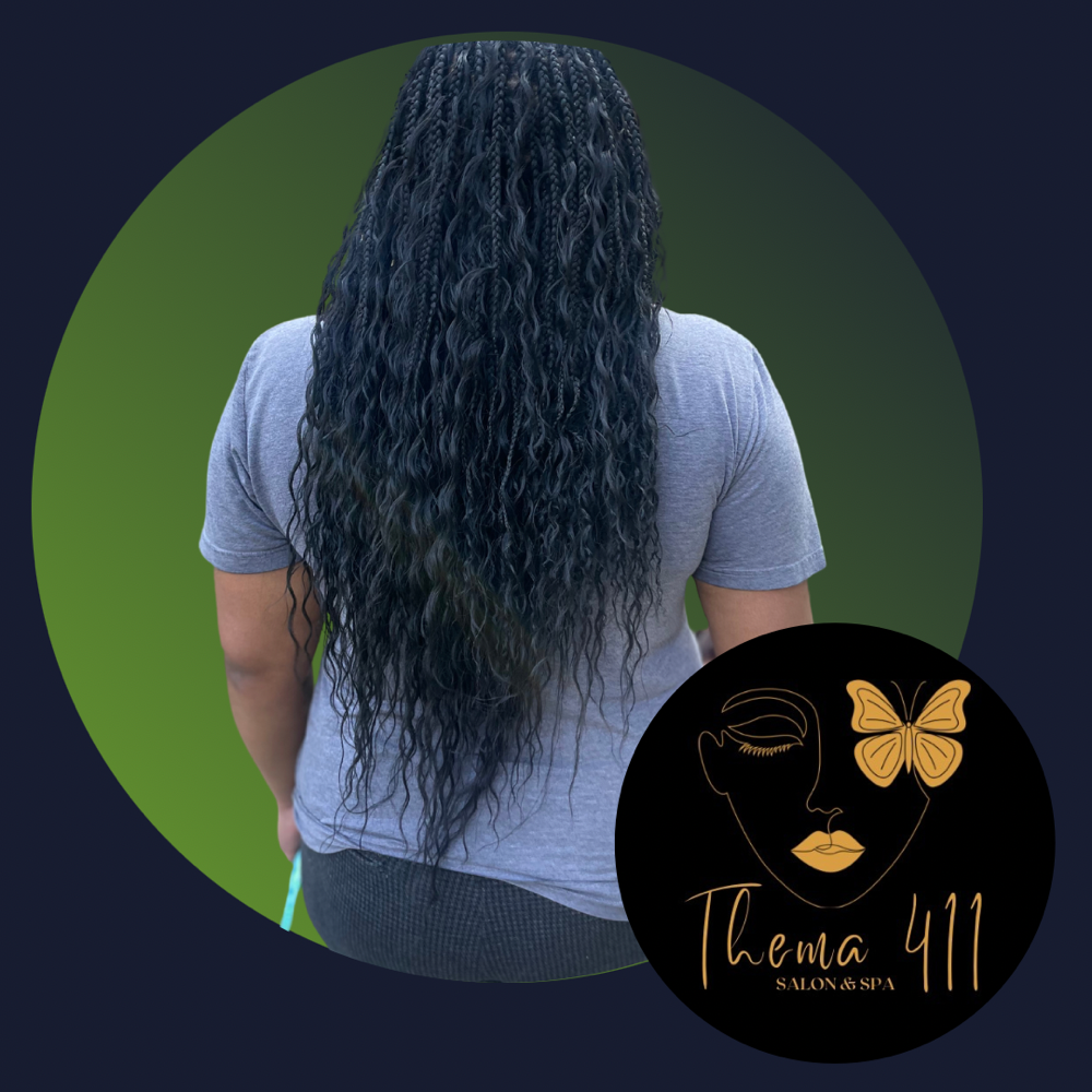 Boho Deep Wave Knotless (smedium) at Thema411 in Columbus, GA
