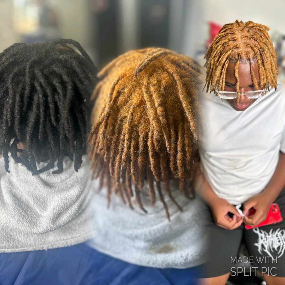 Blonde Me! at Loc’d Hair Studio in Southfield, MI