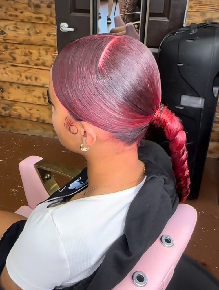 braided ponytail