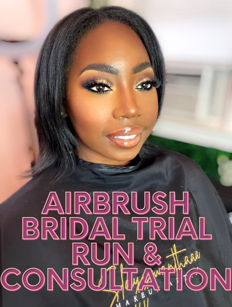 Airbrush Bridal Makeup Trial Run