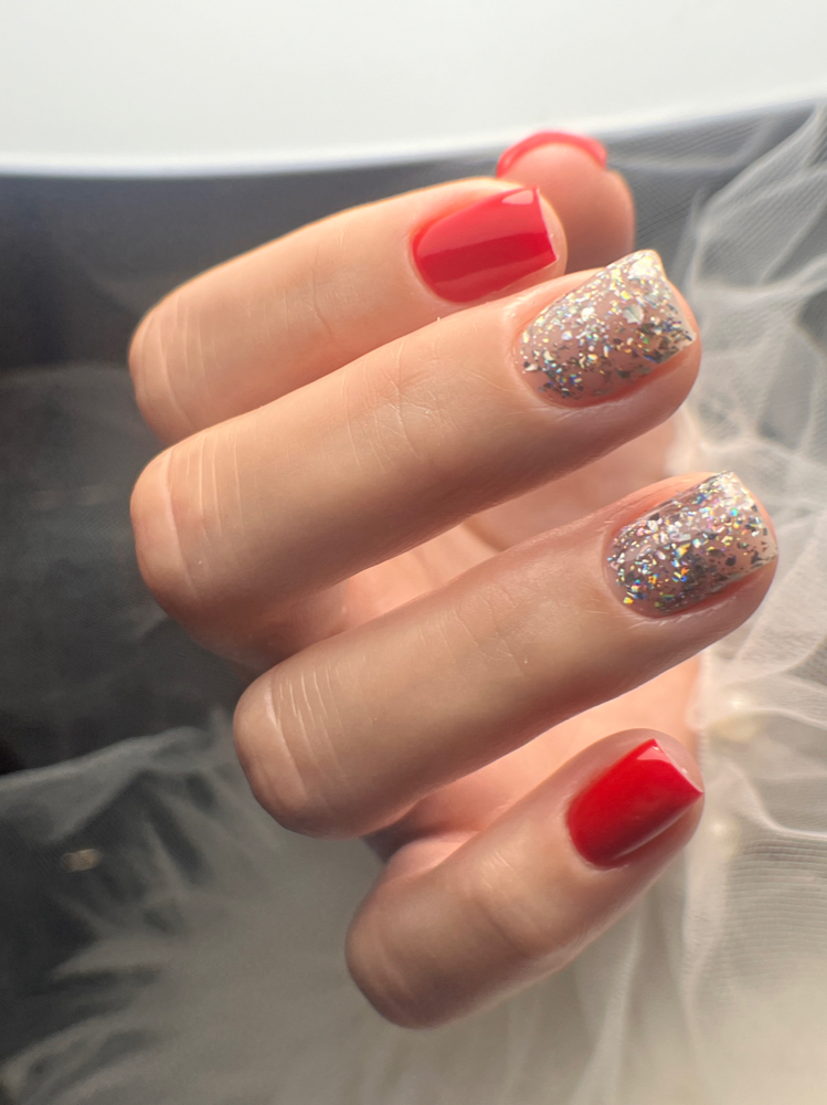 Short Gel Manicure