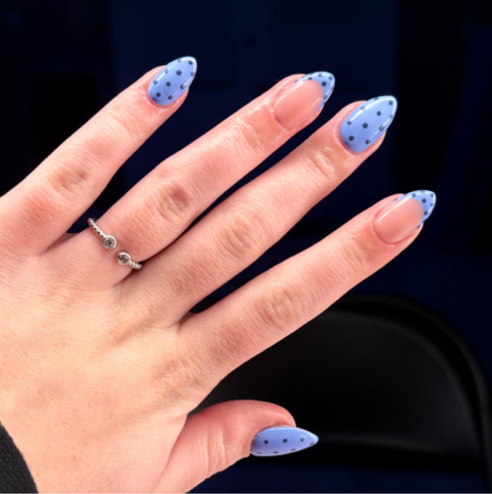 Gel-X Set W/ Minimal Design at Fig + Poppy Beauty Studio in Leominster, MA