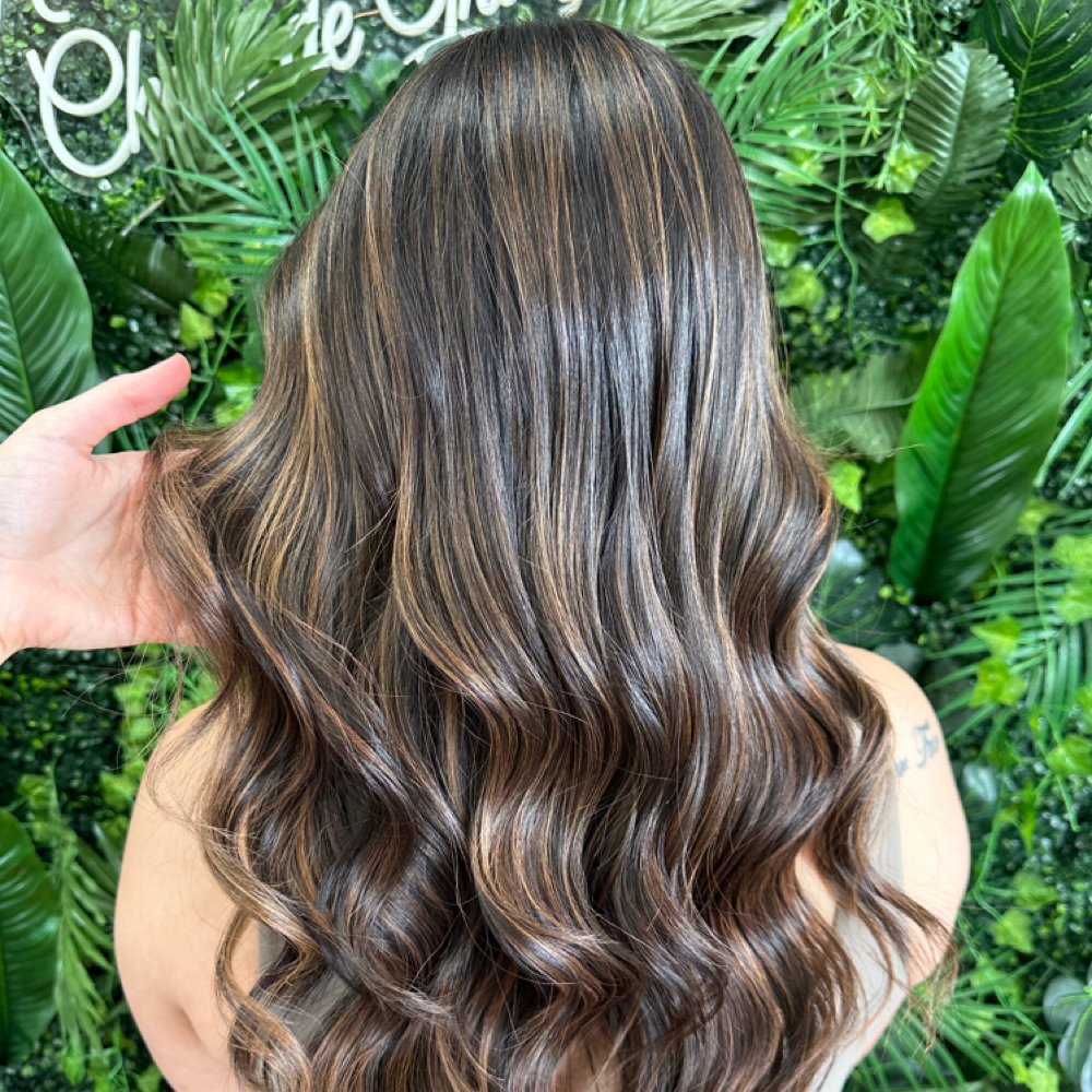 Reverse Balayage at Solune Studio in San Antonio, TX