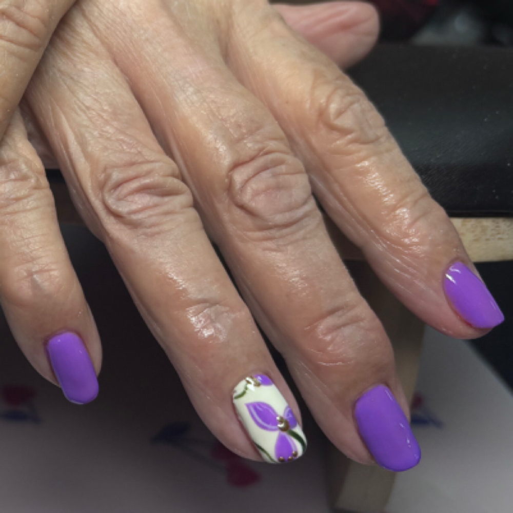 Manicures at Wildflower Beauty Parlor in New Carlisle, OH