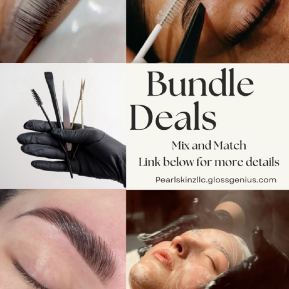 Customized Facial & Lash lift/tint at Pearl Skinz LLC in Burlington, NC