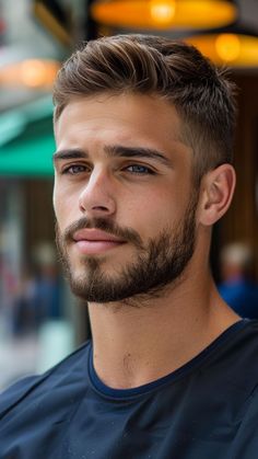 Mens Creative Short Haircut