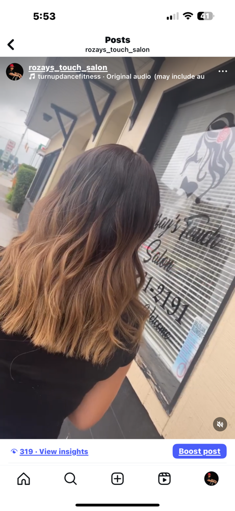 Rozay Grey Root-Touch Up Mid L Hair