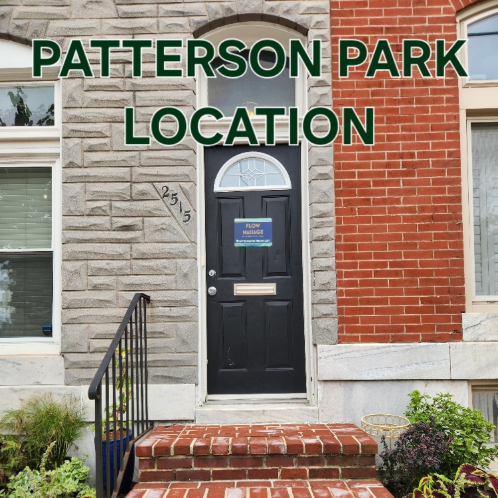 120min Custom Massage PattersonPark at Flow Massage in Baltimore, MD
